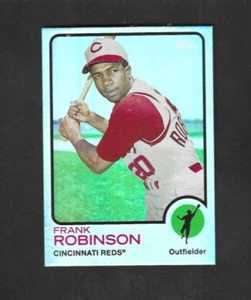 Frank Robinson 2014 Topps Archives lámina de plata 75/99 Cincinnati rojos de corte - Imagen 1 de 2