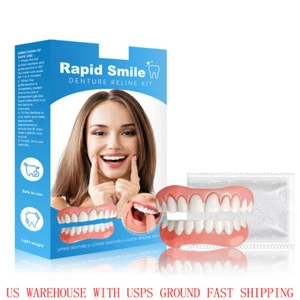 Rapid Smile Denture Reline Kit Cosmetic Denture Set For Enhancing Smile Beauty - Picture 1 of 12