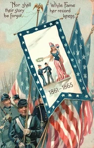 Postal de bandera militar de Record Tuck de Ni Shell olvidó su historia mientras era famosa - Imagen 1 de 2