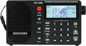 Portable Radio w/ TEF6686 Automotive Chip LW AM FM Shortwave Data System DX-286 - Picture 1 of 8