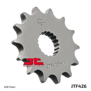 JT Front sprocket 14T Fits Suzuki GN125 1999 - 2000 - Picture 1 of 3