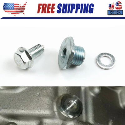 14x1.5 For Yamaha Raptor 700 Repair Reducer OIL DRAIN PLUG Bolt BEFORE strip it - Image 1 of 4