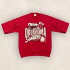 Vintage 90s Usa Oklahoma Sooners University Varsity Graphic Sweatshirt