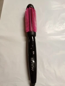 REVLON 1" Inch Silicone Bristle Barrel (PINK & BLACK) Pro Collection No Box - Picture 1 of 4