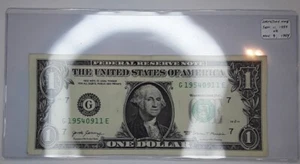 2017 U.S. $1, BIRTHDAY NOTE, SEPT. 11th 1954.....# 19540911 - Picture 1 of 4