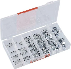 KIT SET ASSORTIMENTO 195 DADI AUTOBLOCCANTI DADO AUTOBLOCCANTE M 3 4 5 6 8 10 - Foto 1 di 9