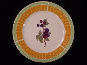 Royal Norfolk Decorative China Blackberry Fruit Plate - Picture 1 of 1
