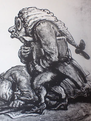 LLL! „Gerechtigkeit siegt" Familien Richter Gericht Kafka Prozess A. Paul Weber - Bild 1 von 4