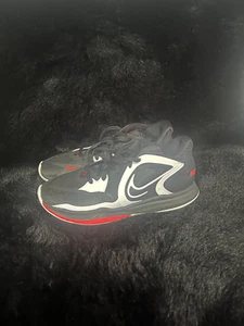 Precision 6 Basketballschuhe - schwarz-weiß mit roten Streifen - Bild 1 von 2