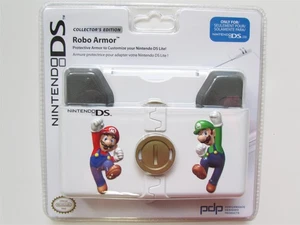 Mario & Luigi Nintendo DS Lite NDSL Robo Armor Protective Cover Case Shell Bros - Picture 1 of 4