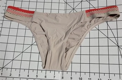 Pantalones de bikini Pilyq PQ S cosidos con lengüeta beige 118521 nuevos sin etiquetas Foto 1 de 2