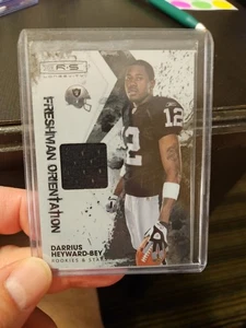 2009 R&S Darrius Heyward Bey RC 96/100 Game Worn Jersey Raiders - Picture 1 of 8