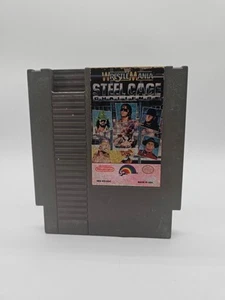 WWF WrestleMania Steel Cage Challenge - (NES, 1992) Tested, Authentic, Cart Only - Picture 1 of 4