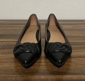 VINCE shoes flat Arielle Pointed Toe Leather other material Flat Sz 8.5" - Picture 1 of 17