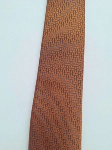 Corbata de seda Hermes naranja sin usar excelente estado - Imagen 1 de 8