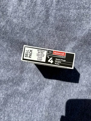 Платиновые свечи зажигания Motorcraft — упаковка 4 шт. — номер детали: SP-493-X - Изображение 1 из 2