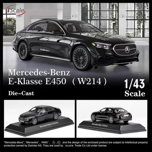 iScale 1:43 Mercedes-Benz E-Klasse E450 W214 Black DieCast Alloy Car Model Gifts - Picture 1 of 4
