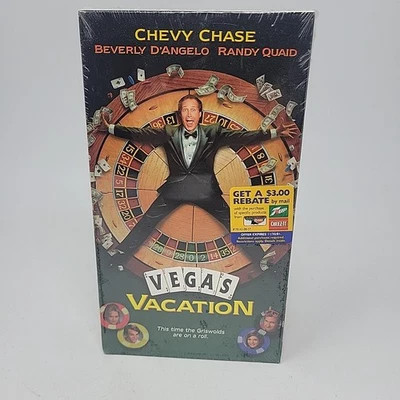 Vegas Vacation (VHS, 1997) Chevy Chase Brand New Factory Sealed - Image 1 of 4