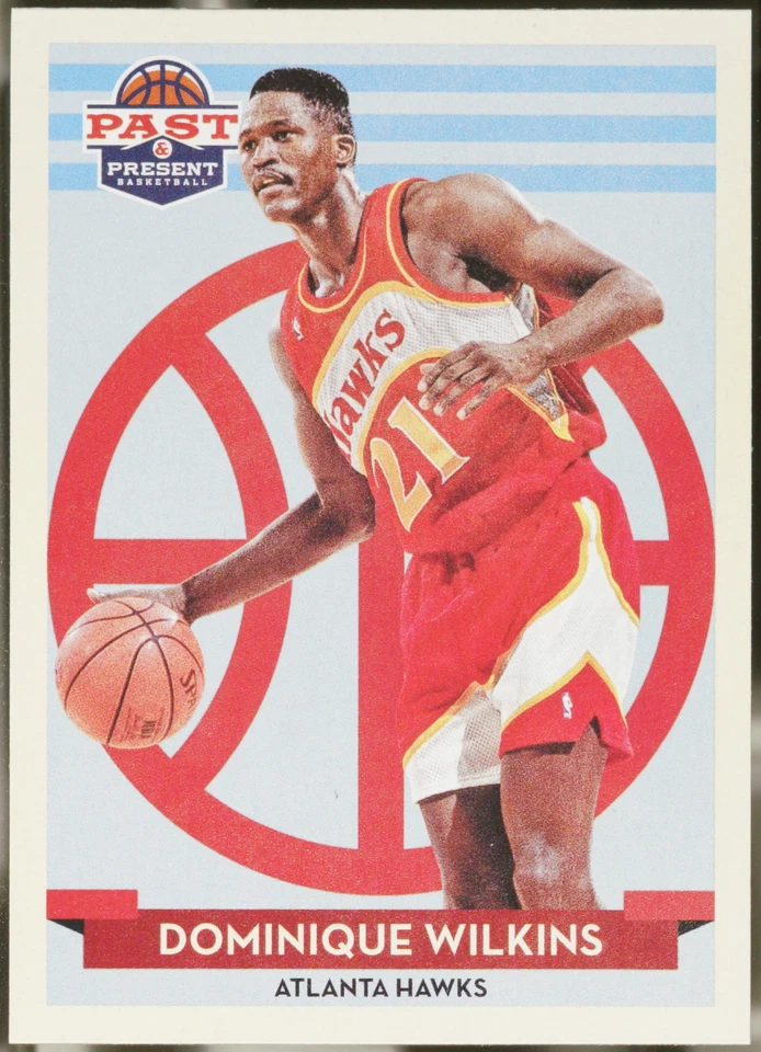 2012-13 Panini Past & Present Basketball Dominique Wilkins #109 NM - Image 1 of 1