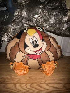 Cuscino Disney Topolino Ringraziamento Tacchino Autunno Autunno Halloween Cuscino - Foto 1 di 4