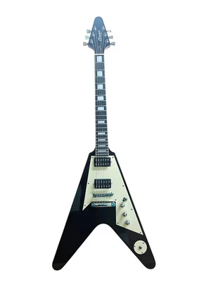 GREAT PLAYING NEW 1970s COZART FLYING V VINTAGE STYLE 6 STRING ELECTRIC GUITAR - Image 1 of 4