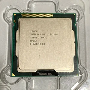 INTEL Core i7-2600 / 4x 3,4 - 3,8 GHz / LGA 1155 / Quad Core CPU SR00B Prozessor - Bild 1 von 2