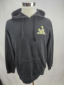 Adidas Size Medium Emoji Black Long Sleeve Pullover Hoodie - Picture 1 of 10