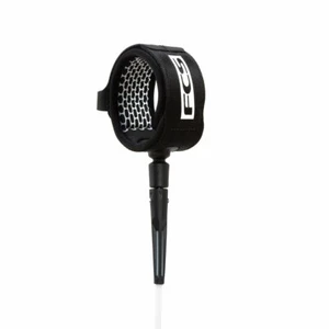 Guinzaglio regolare per tavola da surf FCS 6' Essential Series nero/bianco - Foto 1 di 5
