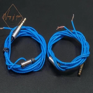 Blue New Upgrade Silver Plated Cable For KOSS Porta Pro Portapro PP Headphones - Picture 1 of 9