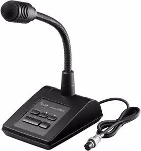 Micrófono de escritorio dinámico Icom SM-50 micrófono de pie FedEx/DHL - Imagen 1 de 2