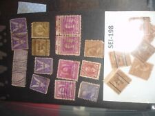 VINTAGE US COLLECTION STAMPS 3 CENT EAGLE WIN THE WAR LOT 21 STAMPS