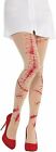 Wholesale 6X Halloween Tights Bloody Gory Stitched Scary Party Amscan Nurse
