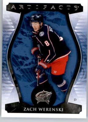2023-24 Upper Deck Artifacts #68 Zach Werenski Columbus Blue Jackets - Image 1 of 2