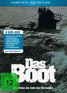 DAS BOOT-COMPLETE EDITION - RALF RICHTER/JAN FEDDER/+ 8 BLU-RAY NEW - Imagen 1 de 3