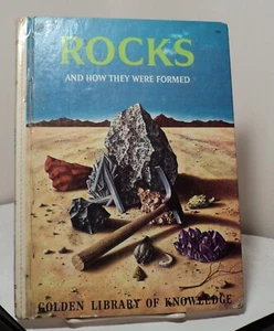 Rocks and How They Were Formed by Herbert S Zim - Golden Library of Knowledge - Imagen 1 de 3