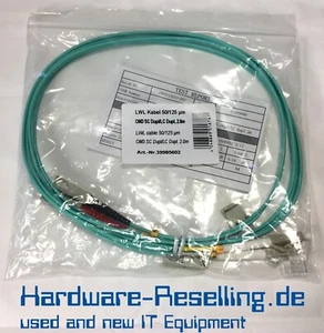 39985602 LWL Câble 50/125 Μm Avec Sc / LC Connexion Et 2 Mètre Long En Turquoise - Afbeelding 1 van 6