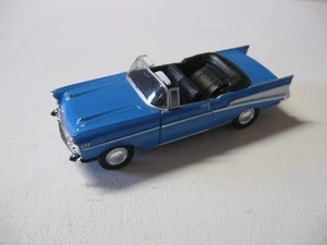 1:38 SCALE WELLY 1957 CHEVY BEL AIR CONV. DIECAST CAR PULLBACK W/O BOX - Picture 1 of 5