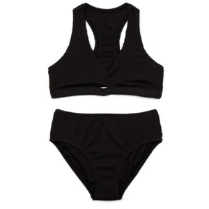 Wonder Nation Girls Two Piece Popcorn Twist Bikini Set Small 6-6X New with Tags - Picture 1 of 3