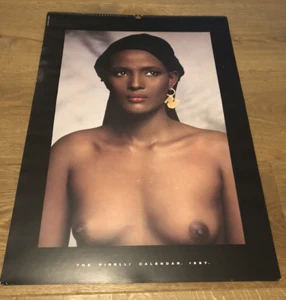 Vintage 1987 Pirelli Calendar Large Erotic. BA22 - Picture 1 of 4