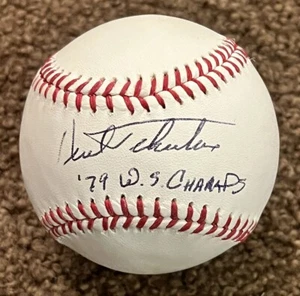 Kent Tekulve Signed Official MLB Baseball PITTSBURGH PIRATES 1979 World Series - Picture 1 of 4