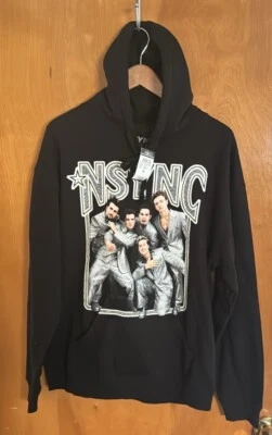 Nsync Hoodie Womens Medium Black Rue21 - Image 1 of 2
