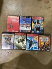 Lot Of 7 Ps2 Various Types Of Games