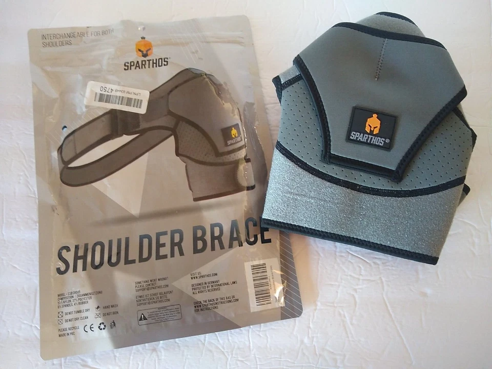 Sparthos Shoulder Brace SSBSH005 Interchangeable for Both Shoulders One Size