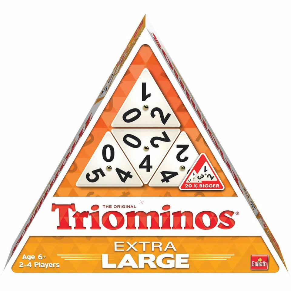 Triominos Extra Large von Nicht Verfügbar (2020, Game)