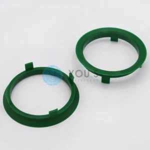 2 X Centering Rings Distance Rings Alloy Wheels A716641 71.6 64.1 For Honda - Picture 1 of 1