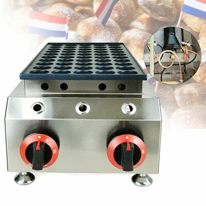 Mini máquina holandesa para hacer panqueques de gas GLP 50 agujeros antiadherente Poffertjes Mahine - Imagen 1 de 8