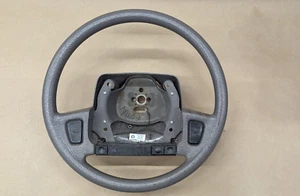 91-95 DODGE SHADOW CARAVAN LEBARON GRAY STEERING WHEEL OEM - Picture 1 of 4