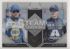 2018 Panini Prizm Team Tandems Silver Prizm Chase Elliott William Byron #TT-2
