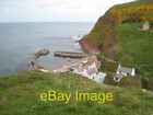 Photo 6X4 Pennan Harbour Seen From The Carpark Although There Is A Road D C2008