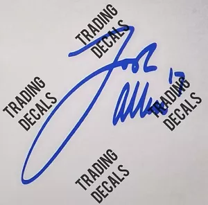 Josh Allen Buffalo Bills Facsimile Signature Autograph Vinyl Sticker Bills Mafia - Picture 1 of 5